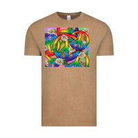 Vintage Coffee Pride LGBTQ+ Peace Tumbler Vintage Tee - BundleAndBundleShop