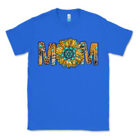 True Royal Western Mom With Gemstone And Sunflower Classic Tee - BundleAndBundleShop