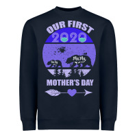 Navy Our First Baby Mama Mother s Day Heavyweight Sweatshirt - Bettercallsaul