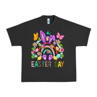 Pigment Black Easter Day Rainbow Urban Heavy Tee - BundleAndBundleShop