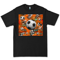 Black soccer aztec glitter tumbler Premium Tee - Jasminsmagicworld