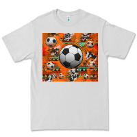 Dove Grey soccer aztec glitter tumbler Premium Tee - Jasminsmagicworld