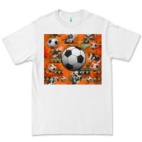 White soccer aztec glitter tumbler Premium Tee - Jasminsmagicworld