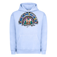 Pigment Grape Ice happy easter rainbow Urban Hoodie - CowhideDigitalArt