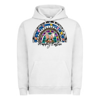 Pigment Lunar Rock happy easter rainbow Urban Hoodie - CowhideDigitalArt