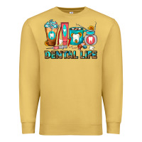 Antique Gold Dental Life Dentist Coffee Cups Premium Sweatshirt - FaDigitalArtStudio