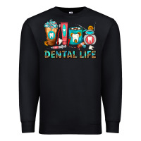 Black Dental Life Dentist Coffee Cups Premium Sweatshirt - FaDigitalArtStudio