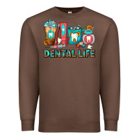 Chestnut Dental Life Dentist Coffee Cups Premium Sweatshirt - FaDigitalArtStudio