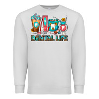 Dove Grey Dental Life Dentist Coffee Cups Premium Sweatshirt - FaDigitalArtStudio