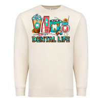 Sandshell Dental Life Dentist Coffee Cups Premium Sweatshirt - FaDigitalArtStudio