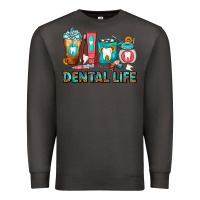 Smoke Dental Life Dentist Coffee Cups Premium Sweatshirt - FaDigitalArtStudio