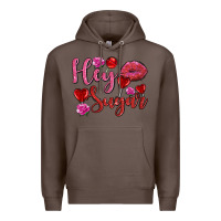 Coffee hey sugar with lips and candies olivia Premium Hoodie - OliviaCreatesArt