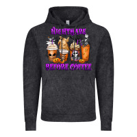 Vintage Black Nightmare Before Coffee Cups Vintage Hoodie - MaliasSmallBusiness