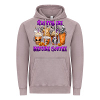 Vintage Zinc Nightmare Before Coffee Cups Vintage Hoodie - MaliasSmallBusiness