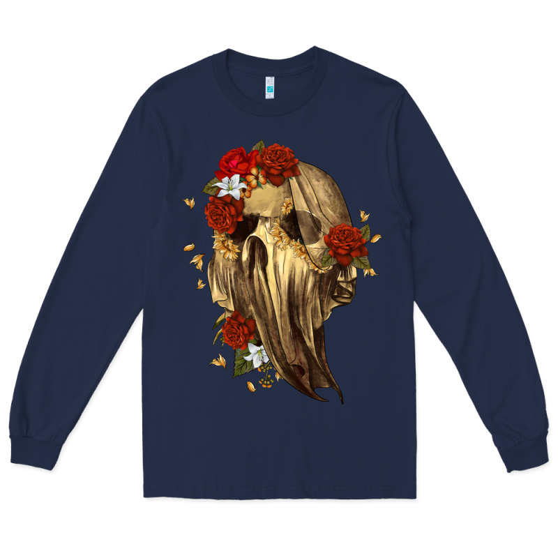 Ghost Skeleton Long Sleeve Tee by RanaPortraitStore | Teevron