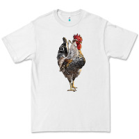 White cream legbar rooster Premium Tee - LillyAllenDesigns