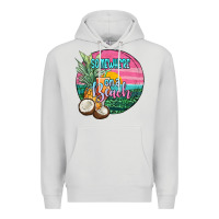 Dove Grey somewhere on a beach Premium Hoodie - JahusDesignShop