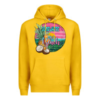 Lemon somewhere on a beach Premium Hoodie - JahusDesignShop