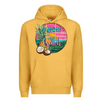 Mustard somewhere on a beach Premium Hoodie - JahusDesignShop