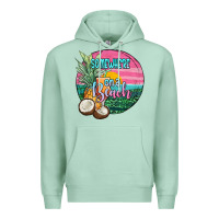Seafoam somewhere on a beach Premium Hoodie - JahusDesignShop