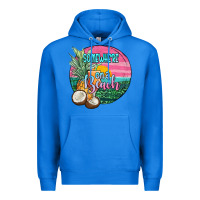 True Royal somewhere on a beach Premium Hoodie - JahusDesignShop