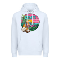 White somewhere on a beach Premium Hoodie - JahusDesignShop