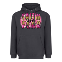 Smoke Faith over fear  Breast Cancer Awareness Heavyweight Hoodie - FaDigitalArtStudio