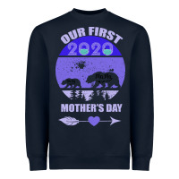 Navy Our First Baby Mama Mother s Day Heavyweight Sweatshirt - Bettercallsaul