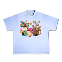 Grape Ice Western Cowgirl Coffee Cup Bbs Urban Heavy Tee - BundleAndBundleShop