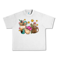 Western Cowgirl Coffee Cup Bbs Urban Heavy Tee | Teevron