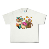 Pistachio Western Cowgirl Coffee Cup Bbs Urban Heavy Tee - BundleAndBundleShop