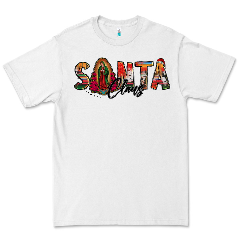 Santa Claus Lady Of Guadalupe Premium Tee by Jasminsmagicworld | Teevron