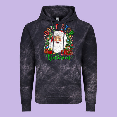 Don't Stop Believin' Vintage Hoodie Designed By Nancycooperartshop