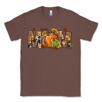 Chestnut Western Mom With Pumpkins Classic Tee - BundleAndBundleShop