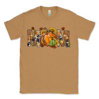 Toasted Coconut Western Mom With Pumpkins Classic Tee - BundleAndBundleShop