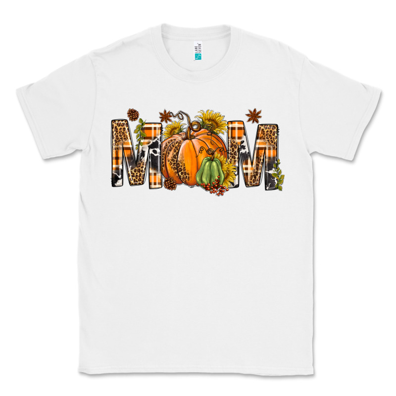 Western Mom With Pumpkins Classic Tee by BundleAndBundleShop | Teevron