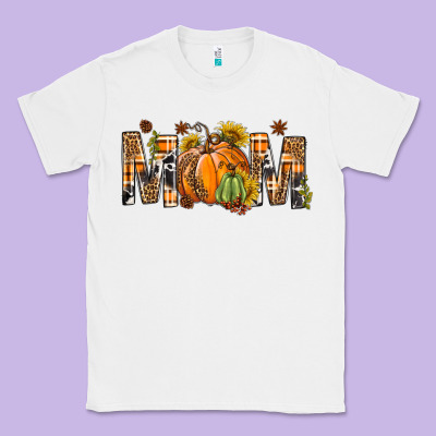 Western Mom With Pumpkins Classic Tee Designed By Bundleandbundleshop