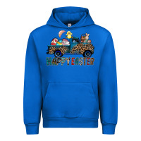 Cobalt Happy Easter truck Urban Hoodie - CowhideDigitalArt
