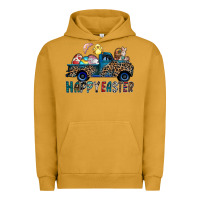 Pigment Peanut Butter Happy Easter truck Urban Hoodie - CowhideDigitalArt