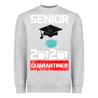 Heather Grey Senior 2020 Quarantined Heavyweight Sweatshirt - Bettercallsaul