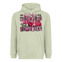 Matcha in october we wear pink and watch football Heavyweight Hoodie - FaDigitalArtStudio