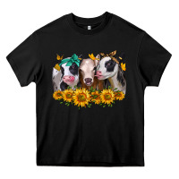 Black sunflower heifers Heavy Core Tee - Jasminsmagicworld