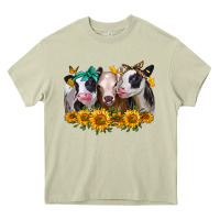 Mossy sunflower heifers Heavy Core Tee - Jasminsmagicworld