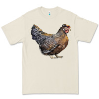 Bone Cream Legbar Chicken Premium Tee - LillyAllenDesigns
