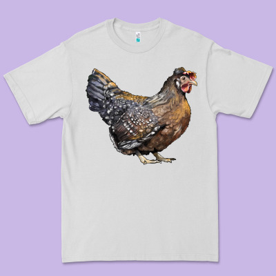 Cream Legbar Chicken Premium Tee Designed By Lillyallendesigns