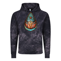 Cloud Black teardrop tooled leather bullskull earrings Vintage Hoodie - Jasminsmagicworld
