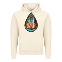 Vintage Artic teardrop tooled leather bullskull earrings Vintage Hoodie - Jasminsmagicworld