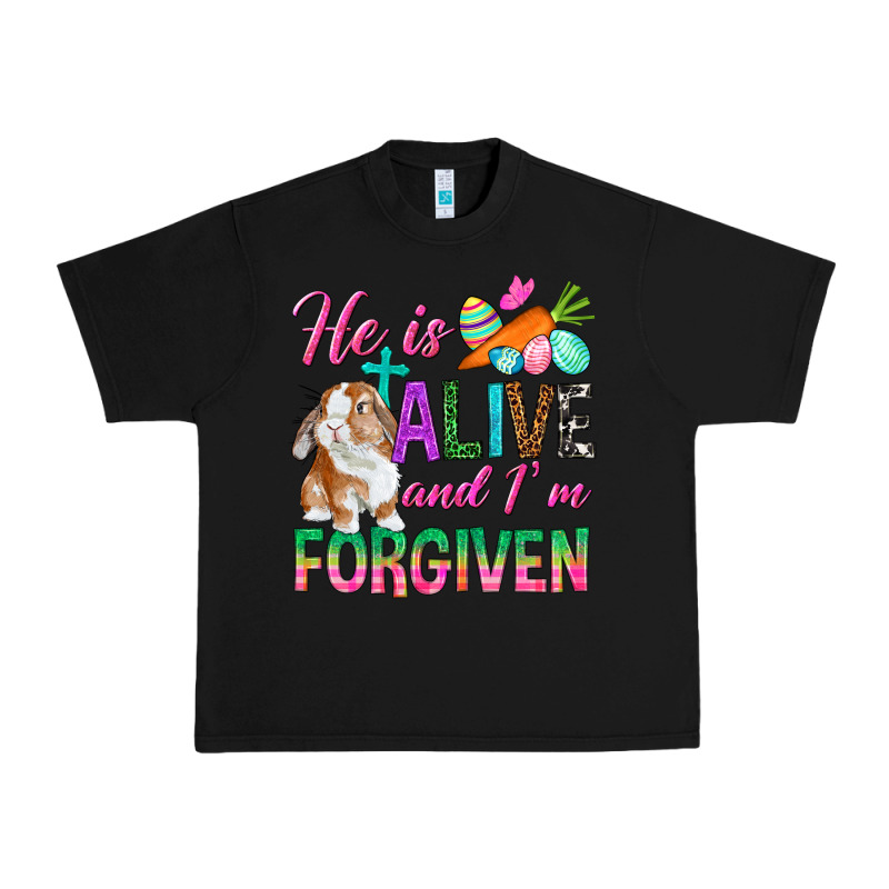 He Is Alive And I'm Forgiven Urban Heavy Tee by BundleAndBundleShop | Teevron