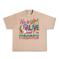 Burro He Is Alive And I'm Forgiven Urban Heavy Tee - BundleAndBundleShop