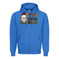 True Royal you serious gnomie Zipper Hoodie - CowGirlArtShop